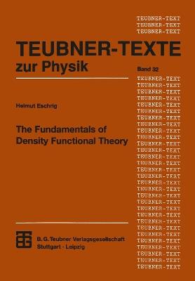 The Fundamentals of Density Functional Theory - cover