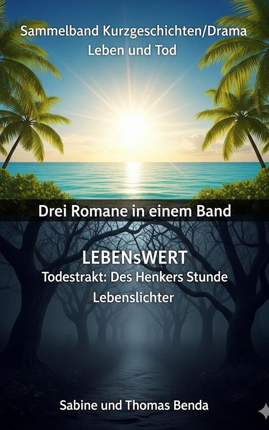Sammelband Kurzgeschichten/Drama Leben und Tod - Drei Romane in einem Band