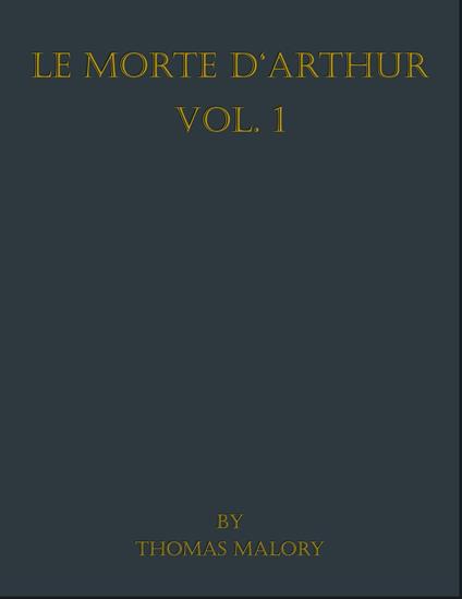Le Morte d'Arthur