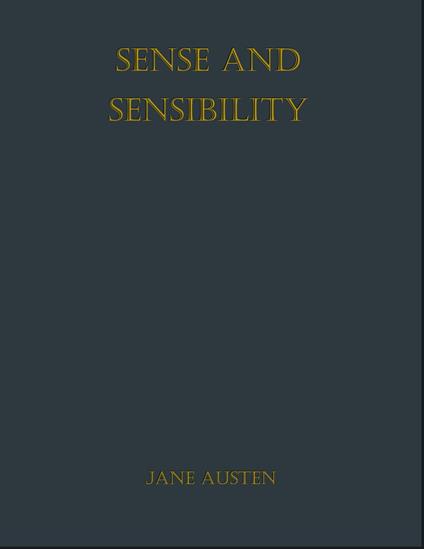 Sense and Sensibility