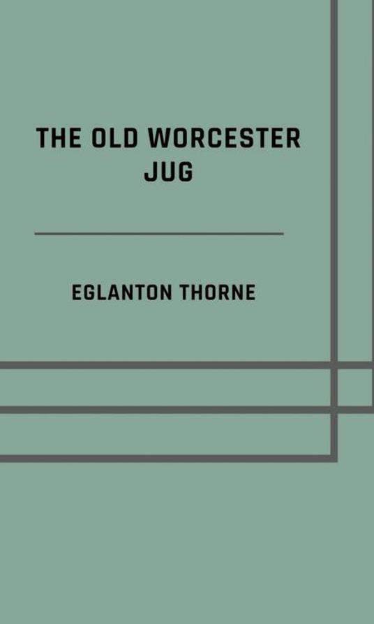 The old Worcester jug