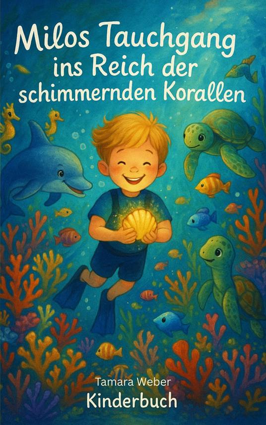Milos Tauchgang ins Reich der schimmernden Korallen - Tamara Weber - ebook