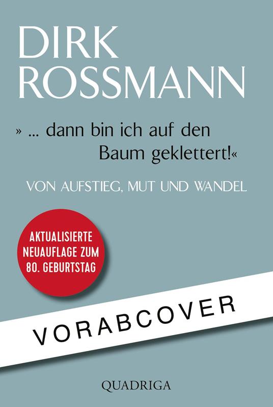 ... dann bin ich auf den Baum geklettert!