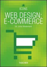 Web design: e-commerce. Ediz. italiana, spagnola e portoghese - Julius Wiedemann - copertina