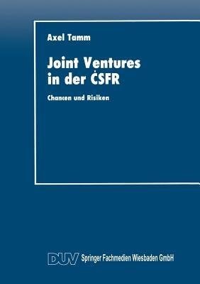 Joint Ventures in der CSFR: Chancen und Risiken - cover