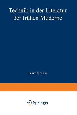 Technik in der Literatur der frühen Moderne - cover