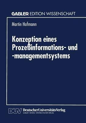Konzeption eines Prozeßinformations- und -managementsystems - cover