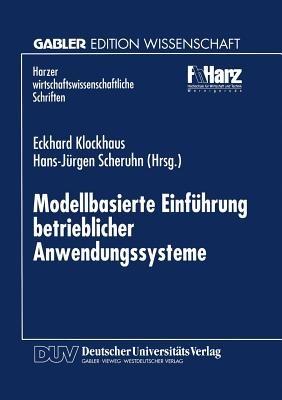 Modellbasierte Einführung betrieblicher Anwendungssysteme - cover