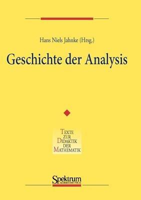 Geschichte der Analysis - Hans Niels Jahnke - cover