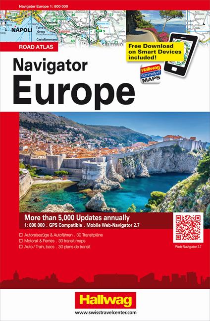 Navigator Europe 1:800.000. Con Contenuto digitale per download - copertina