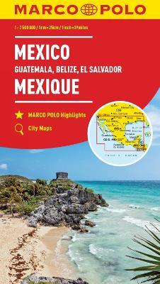 Mexico Marco Polo Map: Includes Guatemala, Belize and El Salvador - Marco Polo - cover