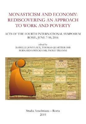 Monasticism and economy: rediscovering an approach to work and poverty - copertina