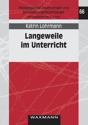 Langeweile im Unterricht - Katrin Lohrmann - cover