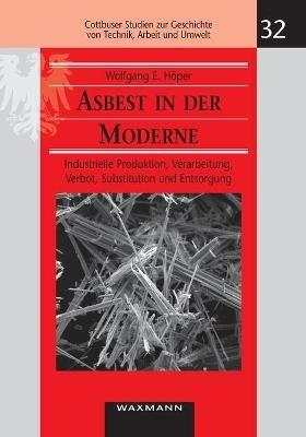 Asbest in der Moderne: Industrielle Produktion, Verarbeitung, Verbot, Substitution und Entsorgung - Wolfgang E Höper - cover