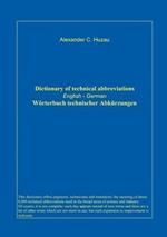 Wörterbuch technischer Abkürzungen