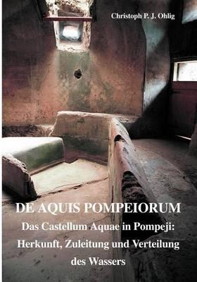 De Aquis Pompeiorum: Das Castellum Aquae in Pompeji: Herkunft, Zuleitung und Verteilung des Wassers - Christoph Ohlig - cover