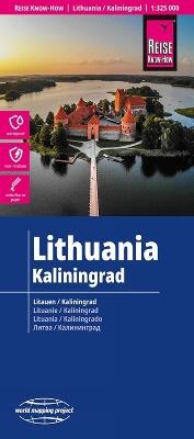 Lithuania and Kaliningrad (1:325.000) - Reise Know How - cover