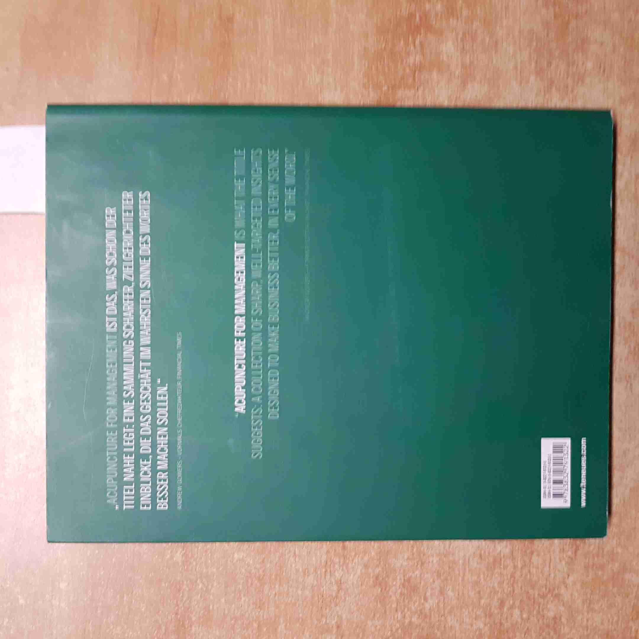 Acupuncture for management