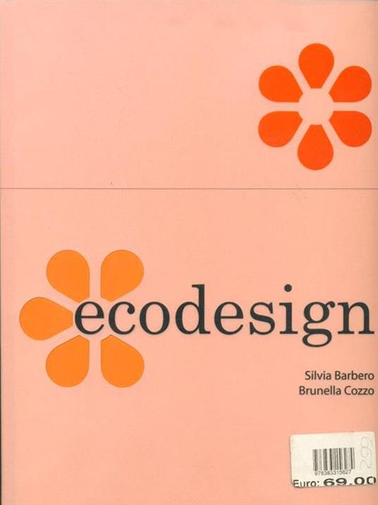 Ecodesign. Ediz. italiana, spagnola e portoghese - Silvia Barbero,Brunella Cozzo - copertina