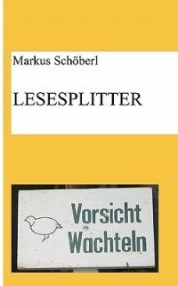Lesesplitter - Markus Schöberl - cover