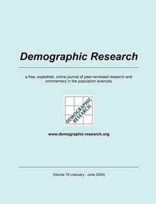 Demographic Research, Volume 10: a free, expedited, online journal of peer-reviewed research and commentary in the population sciences - cover