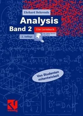 Analysis Band 2: Ein Lernbuch - Ehrhard Behrends - cover