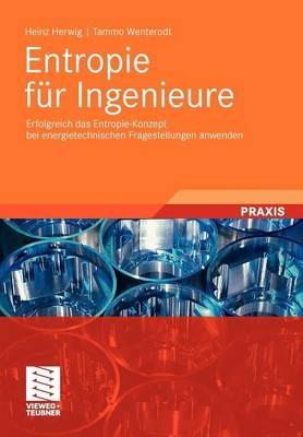 Entropie für Ingenieure: Erfolgreich das Entropie-Konzept bei energietechnischen Fragestellungen anwenden - Heinz Herwig,Tammo Wenterodt - cover