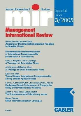 Aspects of the Internationalization Process in Smaller Firms - cover