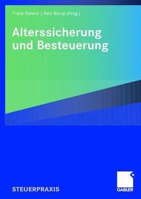 Alterssicherung und Besteuerung - cover