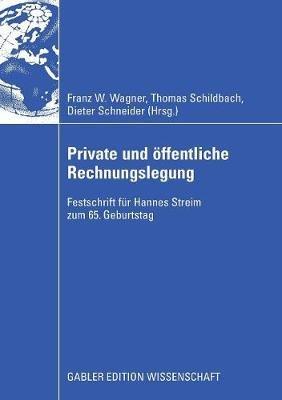 Private und öffentliche Rechnungslegung - cover