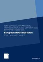 European Retail Research: 2009 | Volume 23  Issue II