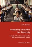 Preparing Teachers for Diversity - Vella Goebel - cover