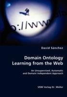 Domain Ontology Learning from the Web - David Sanchez - cover