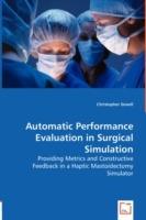 Automatic Performance Evaluation in Surgical Simulation - Christoph Sewell - cover