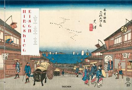 Hiroshige & Eisen. The sixty-nine stations along the Kisokaido. Ediz. inglese, francese e tedesca - Andreas Marks,Rhiannon Paget - copertina