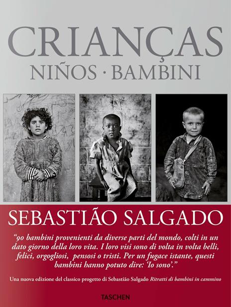 Sebastião Salgado. Crianças. Ediz. italiana, spagnola e portoghese - Lélia Wanick Salgado - copertina