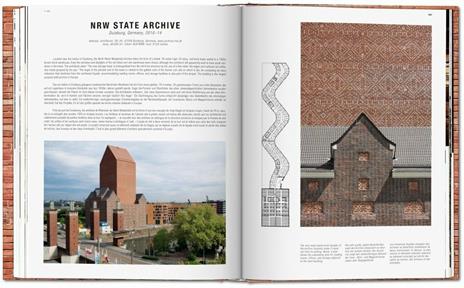 100 contemporary brick buildings. Ediz. italiana, spagnola e portoghese - Philip Jodidio - 2