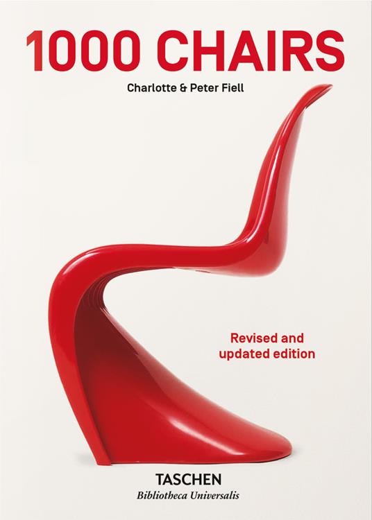 1000 chairs. Revised and updated edition. Ediz. italiana, spagnola, portoghese - Charlotte Fiell,Peter Fiell - copertina