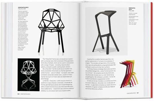 1000 chairs. Revised and updated edition. Ediz. italiana, spagnola, portoghese - Charlotte Fiell,Peter Fiell - 7