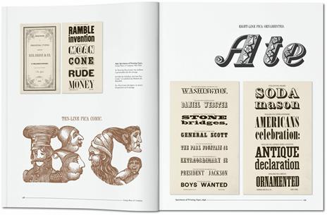 Type. A visual history of typefaces & graphic styles. Ediz. inglese, francese, tedesca - Cees W. De Jong,Jan Tholenaar,Altson W. Purvis - 4