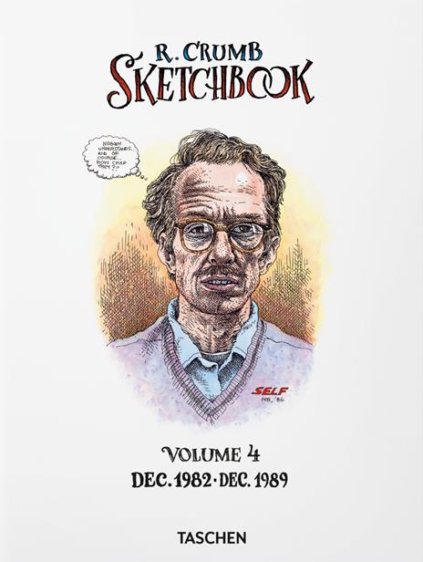 Robert Crumb. Sketchbook. Vol. 4: Dec. 1982-Dec. 1989 - copertina