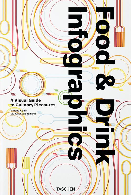 Food & drink infographics. A visual guide to culinary pleasures. Ediz. inglese, francese e tedesca - Simone Klabin - copertina