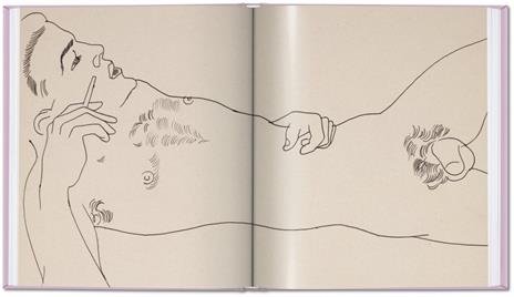 Andy Warhol. Early drawings of love, sex, and desire. Ediz. inglese, francese e tedesca - Michael Dayton Hermann,Drew Zeiba,Blake Gopnik - 5