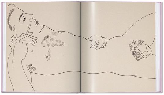 Andy Warhol. Early drawings of love, sex, and desire. Ediz. inglese, francese e tedesca - Michael Dayton Hermann,Drew Zeiba,Blake Gopnik - 5