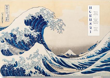 Hokusai. Thirty-six views of Mount Fuji. Ediz. inglese, francese e tedesca - Andreas Marks - copertina