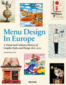 Libro Menu design in Europe. Ediz. inglese, francese e tedesca Steven Heller