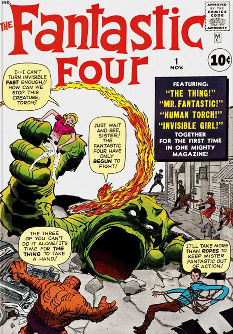 Marvel comics library. Fantastic Four. Ediz. inglese. Vol. 1: 1961–1963 - Mark Waid - copertina