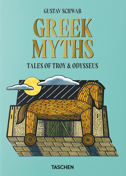 Greek myths. Ediz. inglese - Gustav Schwab - copertina