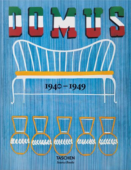 Domus 1940–1949. Ediz. inglese - copertina