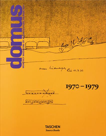 Domus 1970–1979. Ediz. inglese - copertina